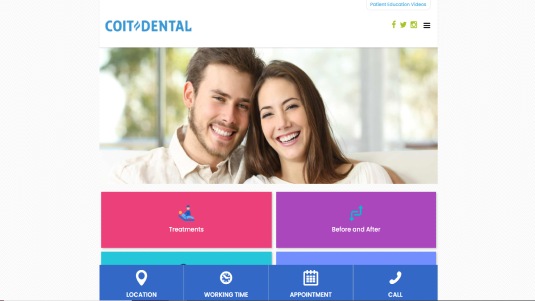 Coit Dental - Web Development Services - Qik.Digital