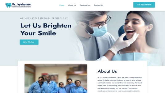 Dr. Jayakumar Dental Clinic - Qik.Digital - Digital Marketing Services