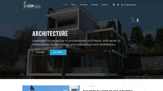 Econ Design Studios - Web Development Services - Qik.Digital
