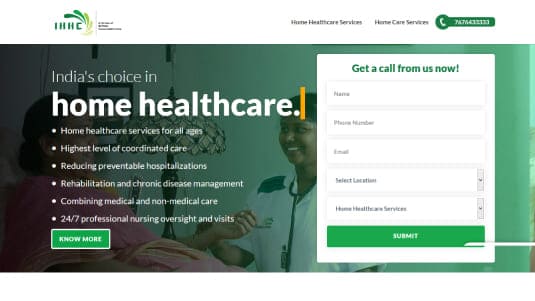 IHHC - Home Healthcare Services - Qik.Digital