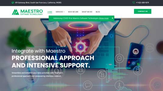 Maestro Technologies - Web Designing Services - Qik.Digital